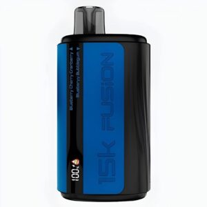 BLUEBERRY BUBBLEGUM + BLUEBERRY CHERRY CRANBERRY - IVG FUSION 2 IN 1 DISPOSABLE 15000 PUFFS 20MG