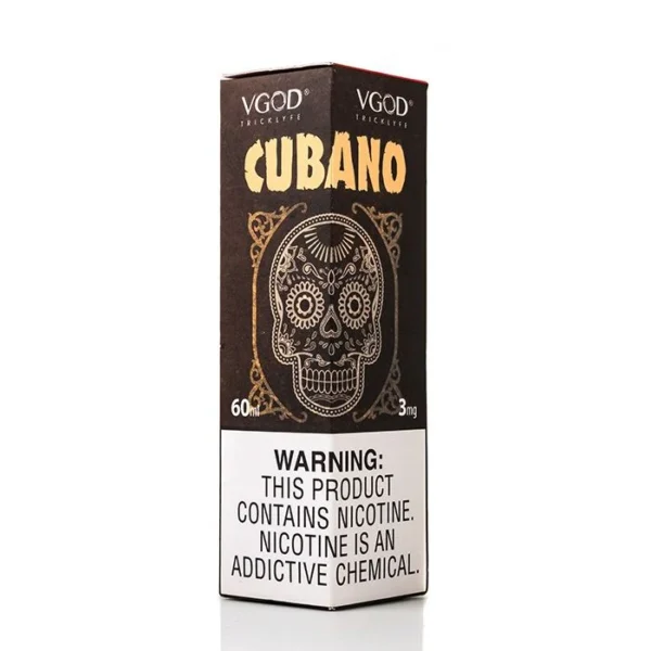 CUBANO RICH CREAMY CIGAR VGOD E-LIQUID 60ML - Image 4