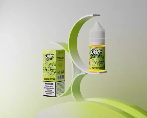 TOKYO SALTNIC CRAZY FRUITS GREEN GRAPE 30ML - Image 2